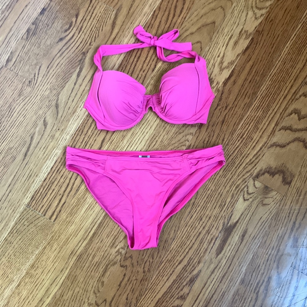 Tommy Bahama Hot Pink Bikini with Underwire